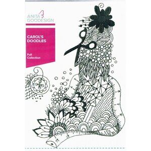Carols Doodles Full Embroidery Design Collection 30 Designs Multisize Stitch Fil